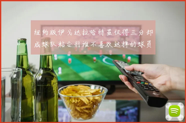 纽约版伊戈达拉哈特虽仅得三分却成球队粘合剂谁不喜欢这样的球员